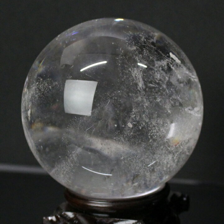 楽天市場】【特選水晶玉 透明度高い一級品 大玉 77mm 天然 水晶玉 
