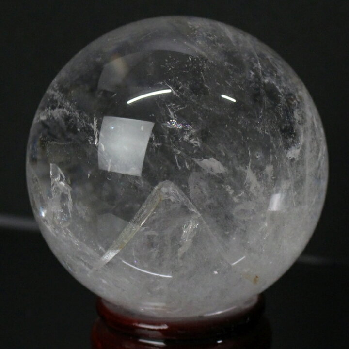 楽天市場】【厳選品質 透明度高い一点物 大玉 73mm 天然 水晶玉 