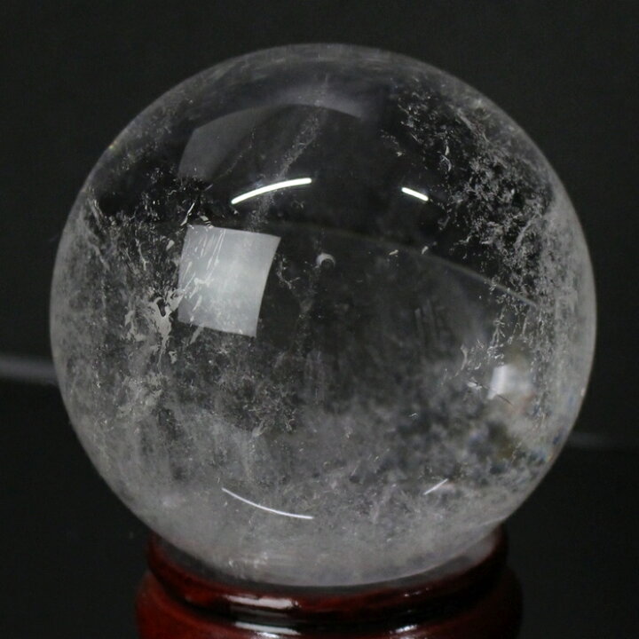 楽天市場】【高品質ブラジル産 一点物 大玉 73mm 天然 水晶玉 
