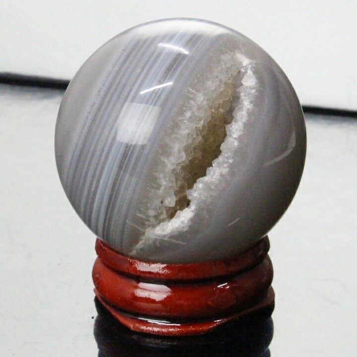 楽天市場】【一点物現物 40mm】瑪瑙 丸玉 晶洞 めのう トレジャー 