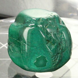【一級品の輝き 厳選一点物】マラカイト 原石 Malachite 孔雀石 マラカイト 石 お守り 魔除け 磨き原石 お守り石 厄除け【巾着袋付き】 マラカイト原石 メンズ レディース 天然石 限定 一点物 マラカイト