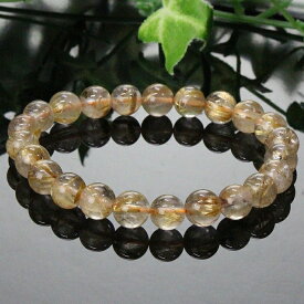 【一級品の輝き 厳選一点物 8mm】ルチルクォーツ ブレスレット 金針水晶 原石 ルチルクォーツ ブレスレット ブレス Bracelet 腕輪 ルチルクォーツブレスレット パワーストーン ブレスレット 人気 おすすめ 天然石 海外直輸入価格 ルチルクォーツ