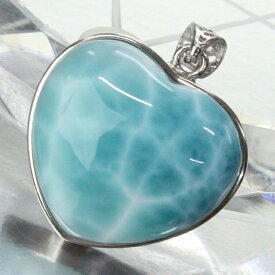 【最高品質一級品 一点物現物】ラリマー ネックレス Larimar ペクトライト ラリマー ネックレス ペンダントトップ ラリマーネックレス 海外直輸入価格 LuLu House（ルルハウス るるはうす） ラリマー