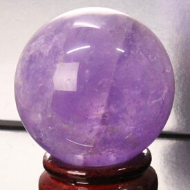 【高品質厳選一点物 52mm】アメジスト 丸玉 Amethyst 紫水晶 アメジスト 原石 球体 水晶玉 置物 【台座 台付き】水晶球 丸玉 アメジスト丸玉 パワーストーン 置き物 人気 おすすめ 天然石 海外直輸入価格 アメジスト