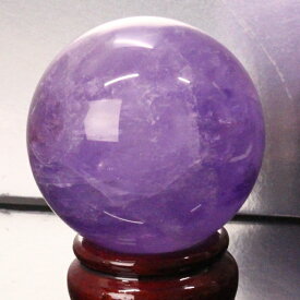 【一級品の輝き 厳選一点物 54mm】アメジスト 丸玉 Amethyst アメジスト 原石 球体 水晶玉 置物 水晶球 丸玉【台座 台付き】 アメジスト丸玉 パワーストーン 丸玉 天然石 メンズ レディース 人気 アメジスト