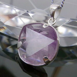 AWXg y_gbAVXg  Amethyst AWXg lbNX  Pendant Silver `[ wLTS _rf̐ Hexagon y_g lbNX Z䊐 NecklacebY fB[