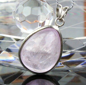 クンツァイトペンダント|クンツァイトKunziteカリフォルニアアイリス【PendantネックレスシルバーペンダントSilverNecklace】メンズレディースパワーストーン天然石激安クンツァイト