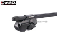 [inno INFR INB137BK] トヨタ ランドクルーザー 300 ルーフレール付 R3.8〜 FJA300W/VJA300W スクエアベ…