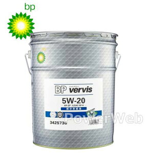 BP Vervis Griffin 5W-20 (5W20) SP/GF-6  K\ԗp GWIC ׎pF20L