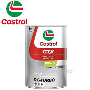 Castrol GTX DC-TURBO 10W-30 (10W30) SM JXg[ GTX DC-^[{ ׎p:1L