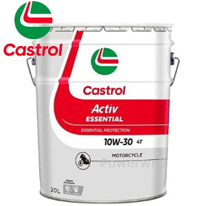 Castrol ACTIV ESSENTIAL 10W-30 (10W30) MA JXg[ ANeBu GbZV ׎p:20L (y[)