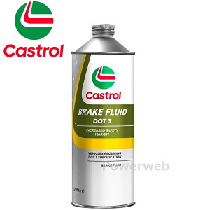 Castrol Brake Fluid DOT3 JXg[u[Lt[h ׎p:500ml