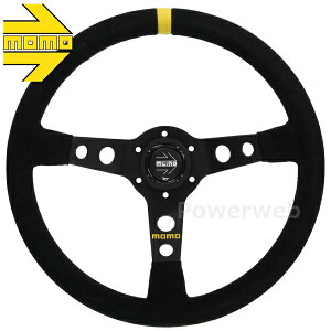 MOMO XeAO M-42 MOD.07 BLACK/SUEDE 350mm  f07 ubNXG[h