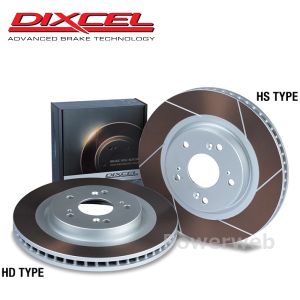 [3212566] DIXCEL HD ブレーキローター フロント用 マーチ K10 89/1～92/2 MA10S (NA)