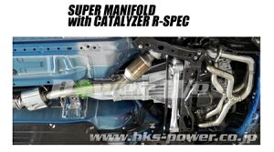 [33005-AT006] HKS SUPER MANIFOLD with CATALYZER R-SPEC(GL}j) BRZ ZC6 FA20 12/03`
