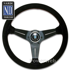 N754 NARDI (�i���f�B) SPORTS TYPE �����[ �X�G�[�h �f�B�[�v�R�[���^�C�v ���b�h�X�e�b�` 350mm (�I�t�Z�b�g80mm) CLASSIC DEEP CONE �X�e�A�����O �y���K�i�z
