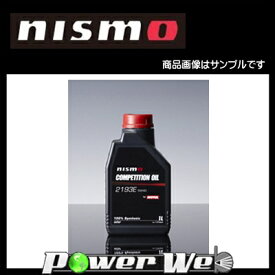 NISMO (ニスモ) MOTUL製 COMPETITION OIL type 2193E 5W40 化学合成油 エンジンオイル 1ケース(1L×6個入) [KL050-RS401]