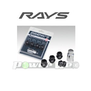 [74130000254BK] RAYS 17HEX [VObNZbg M12×1.5 BK(ubN) 25mmiV[g^Cvj