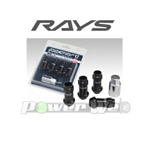 [74130000251BK] RAYS 17HEX ���[�V���O���b�N�Z�b�g M12×1.25 BK(�u���b�N) 48mm�i�����O�^�C�v�j
