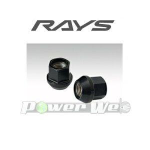 [74130000198BK] RAYS 19HEX ���[�V���O�i�b�g M14×1.5 BK(�u���b�N) 48mm 4�p�b�N
