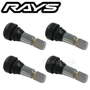 RAYS 6505000002800-4 No.59 SNAP IN AIR VALVE 2 (TR-413) �G�A�o���u 4�Z�b�g [���[����]