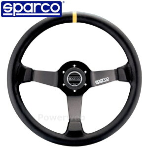 SPARCO R345 LEATHER �X�e�A�����O 015R345MLN ���U�[ 350mm �X�p���R