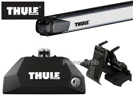 [7106 892 KIT6117] THULE GM/シボレー エスカレード ダイレクトルーフレール付車 2021～ ベースキャリアセット 1台分