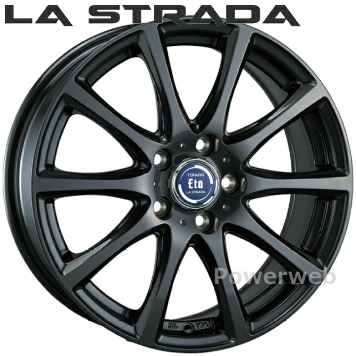 楽天市場】[ホイールのみ単品4本セット] LA STRADA TIRADO ETA 16 