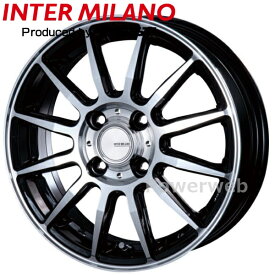 [ホイール1本(単品)] INFINITY F12 軽量モデル 15インチ×4.5J PCD：100 穴数：4 インセット：45 ブラック/ポリッシュ (BK/P)