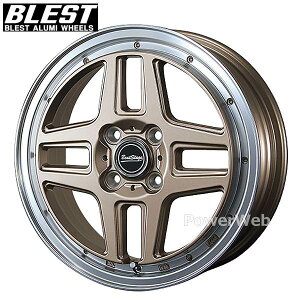 [�z�C�[���̂ݒP�i4�{�Z�b�g] BLEST BeatStage WT-C 14�C���`×4.5J PCD�F100 �����F4 �C���Z�b�g�F45 �A���e�B�[�N�u�����Y
