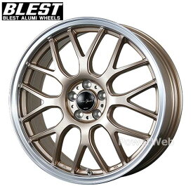 [ホイールのみ単品4本セット] BLEST EuroSport Type 805 18インチ×7.0J PCD：100 穴数：5 インセット：48 アンティークブロンズ