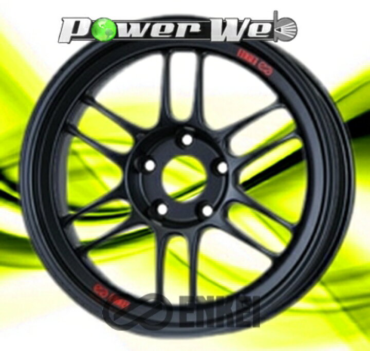 楽天市場】[ホイールのみ単品4本セット] ENKEI / RPF1 (MBK) 17インチ 