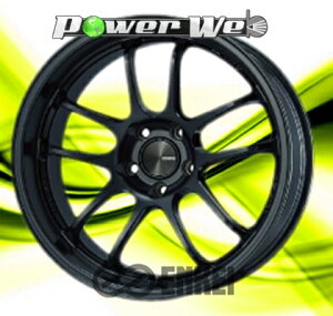[�z�C�[���̂ݒP�i4�{�Z�b�g] ENKEI / PF01EVO (MBK) 17�C���`×9.5J PCD�F114.3 �����F5 �C���Z�b�g�F0