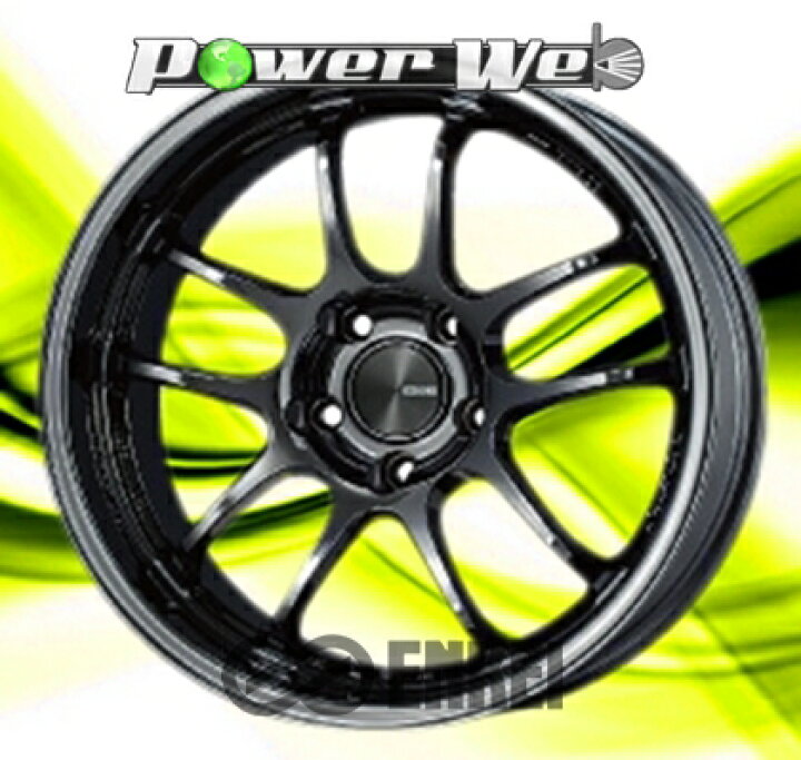 楽天市場】[ホイール1本(単品)] ENKEI / PF01EVO (SBK) 18インチ×9.5J 