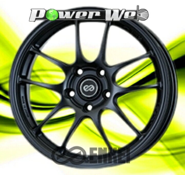 楽天市場】[ホイールのみ単品4本セット] ENKEI / PF01 (MBK) 18インチ 