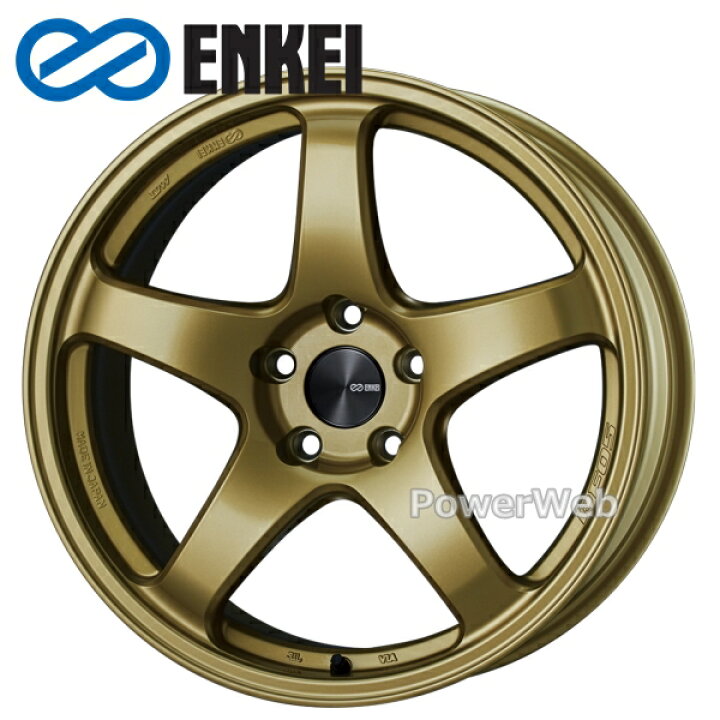 楽天市場】[ホイールのみ単品4本セット] ENKEI/エンケイ PF05 18インチ 