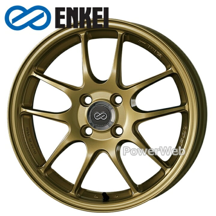 楽天市場】[ホイールのみ単品4本セット] ENKEI/エンケイ PF01 18インチ 