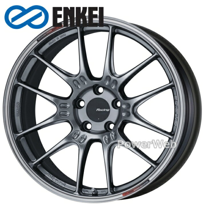 楽天市場】[ホイールのみ単品4本セット] ENKEI/エンケイ GTC02 19 