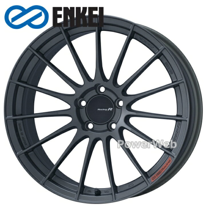 楽天市場】[ホイールのみ単品4本セット] ENKEI/エンケイ RS05RR 19 