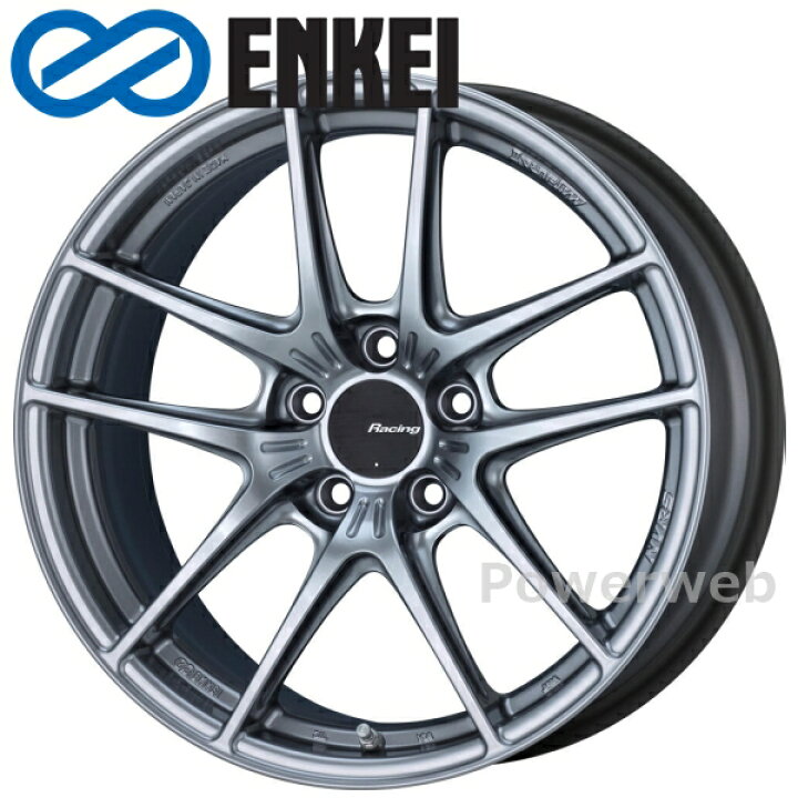 楽天市場】[ホイールのみ単品4本セット] ENKEI/エンケイ NVR5 18インチ 