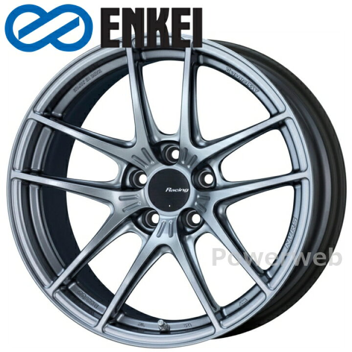 楽天市場】[ホイールのみ単品4本セット] ENKEI/エンケイ NVR5 18インチ 