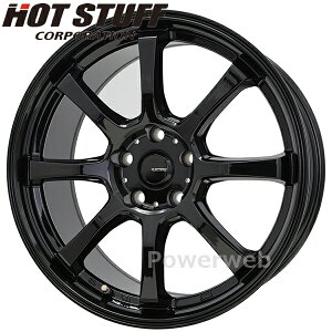 [�z�C�[��1�{(�P�i)] G.speed G08 18�C���`×7.0J PCD�F114.3 �����F5 �C���Z�b�g�F38 ���^���b�N�u���b�N (MBK) �W�[�X�s�[�h G-08 HOT STUFF (�z�b�g�X�^�b�t)