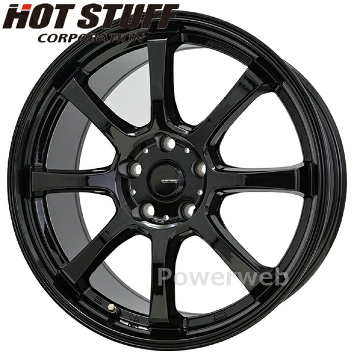 楽天市場】[ホイールのみ単品4本セット] G.speed G08 18インチ×7.0J 