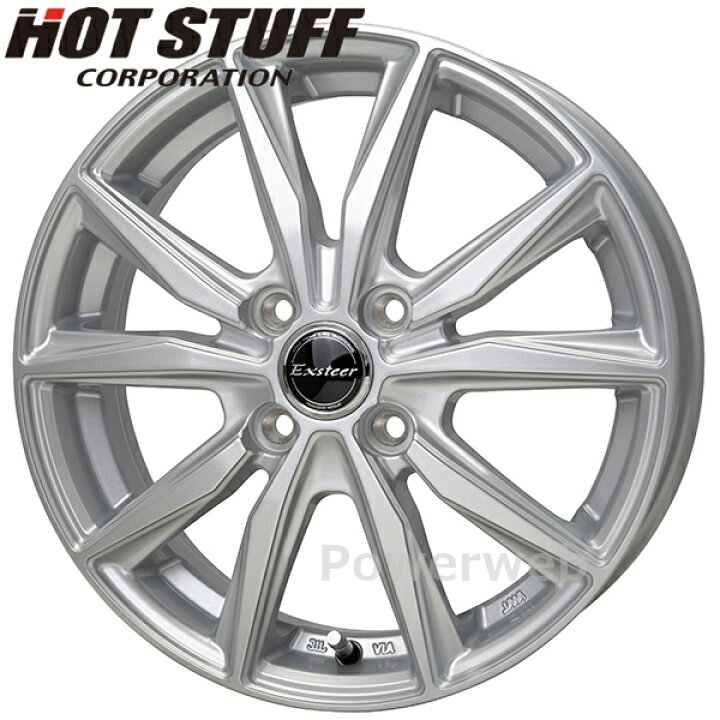 楽天市場】[ホイール1本(単品)] Exsteer ST 15インチ×5.5J PCD：100 穴 