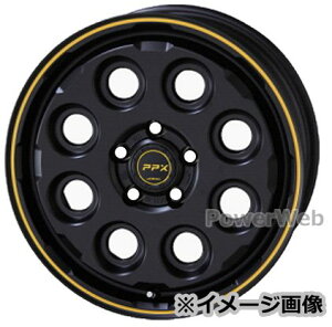 [�z�C�[���̂ݒP�i4�{�Z�b�g] / KYOHO PPX Mil:8 / 17�C���`×7.0J PCD�F127 �����F5 �C���Z�b�g�F35 / �Z�~�O���X�u���b�N/�C�G���[���C��