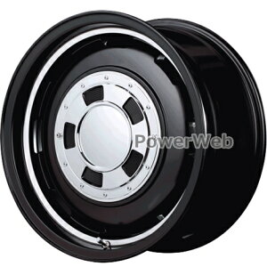 [�z�C�[���̂ݒP�i4�{�Z�b�g] MID GARCIA CISCO (�K���V�A �V�X�R) 16�C���`×5.5J PCD�F139.7 �����F5 �C���Z�b�g�F20 �Z�~�O���X�u���b�N/�������@�[���C�|���b�V��