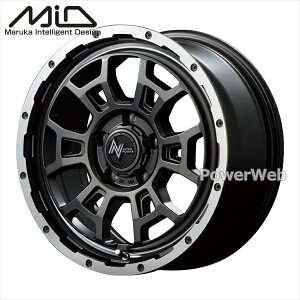 [zC[̂ݒPi4{Zbg] MID NITRO POWER H6 SLUG 16C`×7.0J PCDF114.3 F5 CZbgF40 Z~OXK^/tWDC/@[C