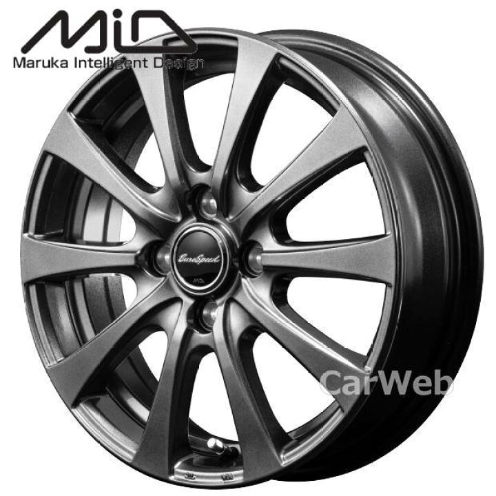 楽天市場】[ホイール1本(単品)] MID EuroSpeed New G-10 16インチ×6.0J 