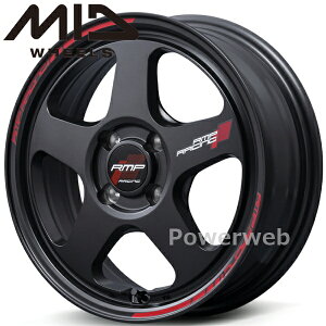 [zC[̂ݒPi4{Zbg] MID RMP Racing TR50 15C`×5.0J PCDF100 F4 CZbgF45 ^[}bNubN