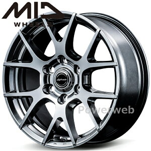 [�z�C�[���̂ݒP�i4�{�Z�b�g] MID Lefinada Motion3 18�C���`×8.0J PCD�F139.7 �����F6 �C���Z�b�g�F50 �n�C�p�[���^���R�[�g